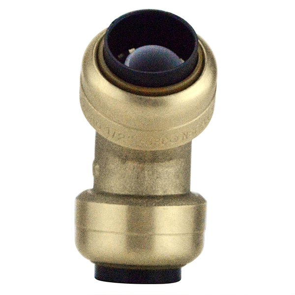 Tectite By Apollo 1/2 in. Brass Push-To-Connect 45-Degree Elbow FSBE1245